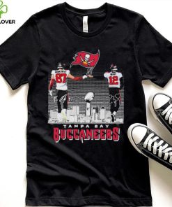 Gronkowski 87 And Brady 12 Tampa Bay Buccaneers City Sports Shirt