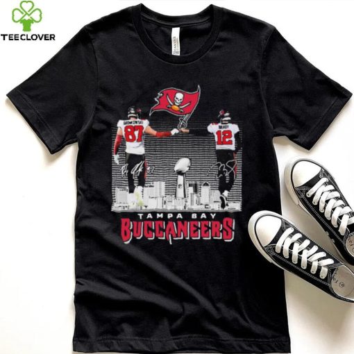 Gronkowski 87 And Brady 12 Tampa Bay Buccaneers City Sports Shirt