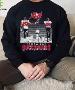 Gronkowski 87 And Brady 12 Tampa Bay Buccaneers City Sports Shirt