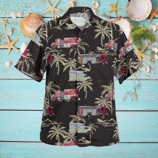 Gronton Fire Department Hawaiian Shirt Beach Gift Beach