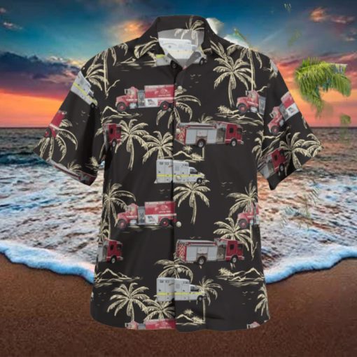 Gronton Fire Department Hawaiian Shirt Beach Gift Beach