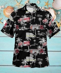 Gronton Fire Department Hawaiian Shirt Palm Gift Beach
