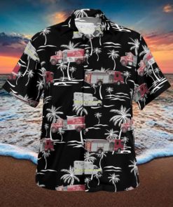 Gronton Fire Department Hawaiian Shirt Palm Gift Beach