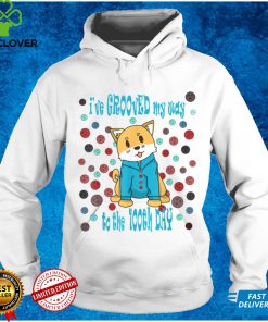 Grooved My Way Dog Cute Cool 100th Days Of School Gift T Shirt