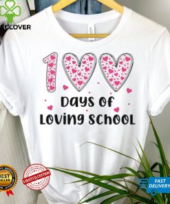 Groovy 100 days of loving school hearts hoodie, sweater, longsleeve, shirt v-neck, t-shirt