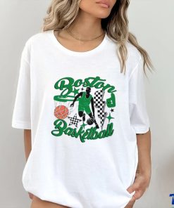 Groovy NBA Boston basketball shirt