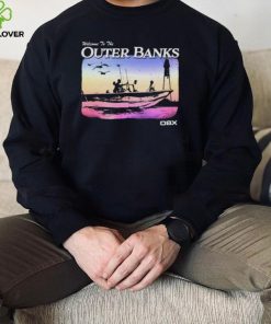 Group Shot Boat Search Silhouette Welcome To Outer Banks hoodie, sweater, longsleeve, shirt v-neck, t-shirt