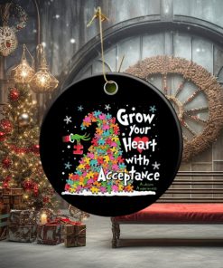 Grow your heart with acceptance Ornament