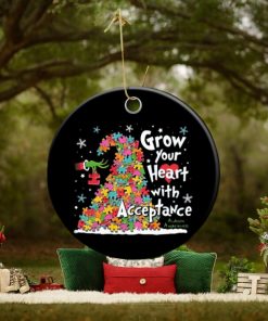 Grow your heart with acceptance Ornament