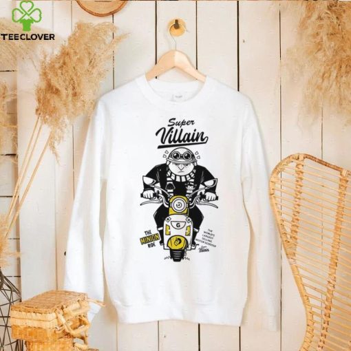 Gru Despicable Me and Minions Super Villain Scooter hoodie, sweater, longsleeve, shirt v-neck, t-shirt