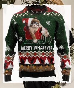 Grumpy Cat Christmas Graphic Sweater