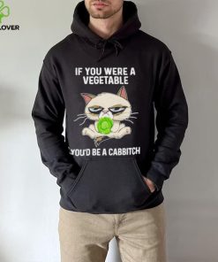 Grumpy Cat If You Were A Vegetable You’d Be A Cabbitch Shirt