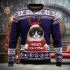 Chicago Cubs Teams Snowflakes Pattern Knitted Sweater For Christmas