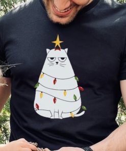 Grumpy Christmas Cat Shirt