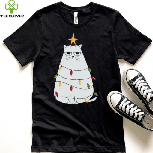 Grumpy Christmas Cat Shirt