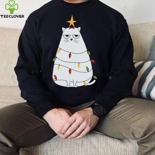 Grumpy Christmas Cat Shirt