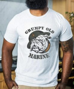 Grumpy Old Marine Bulldog Mascot shirt