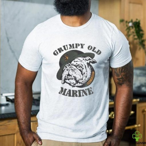 Grumpy Old Marine Bulldog Mascot hoodie, sweater, longsleeve, shirt v-neck, t-shirt