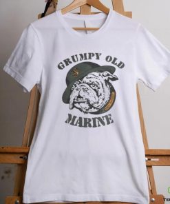 Grumpy Old Marine Bulldog Mascot hoodie, sweater, longsleeve, shirt v-neck, t-shirt