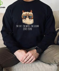 Grumpy The Cat The Moth The Legend 2012 2019 Shirt, hoodie