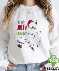 Grumpy cat is this jolly enough shirt