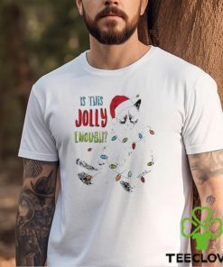 Grumpy cat is this jolly enough shirt