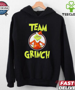 Grumpy grinch green presents family Christmas sweater