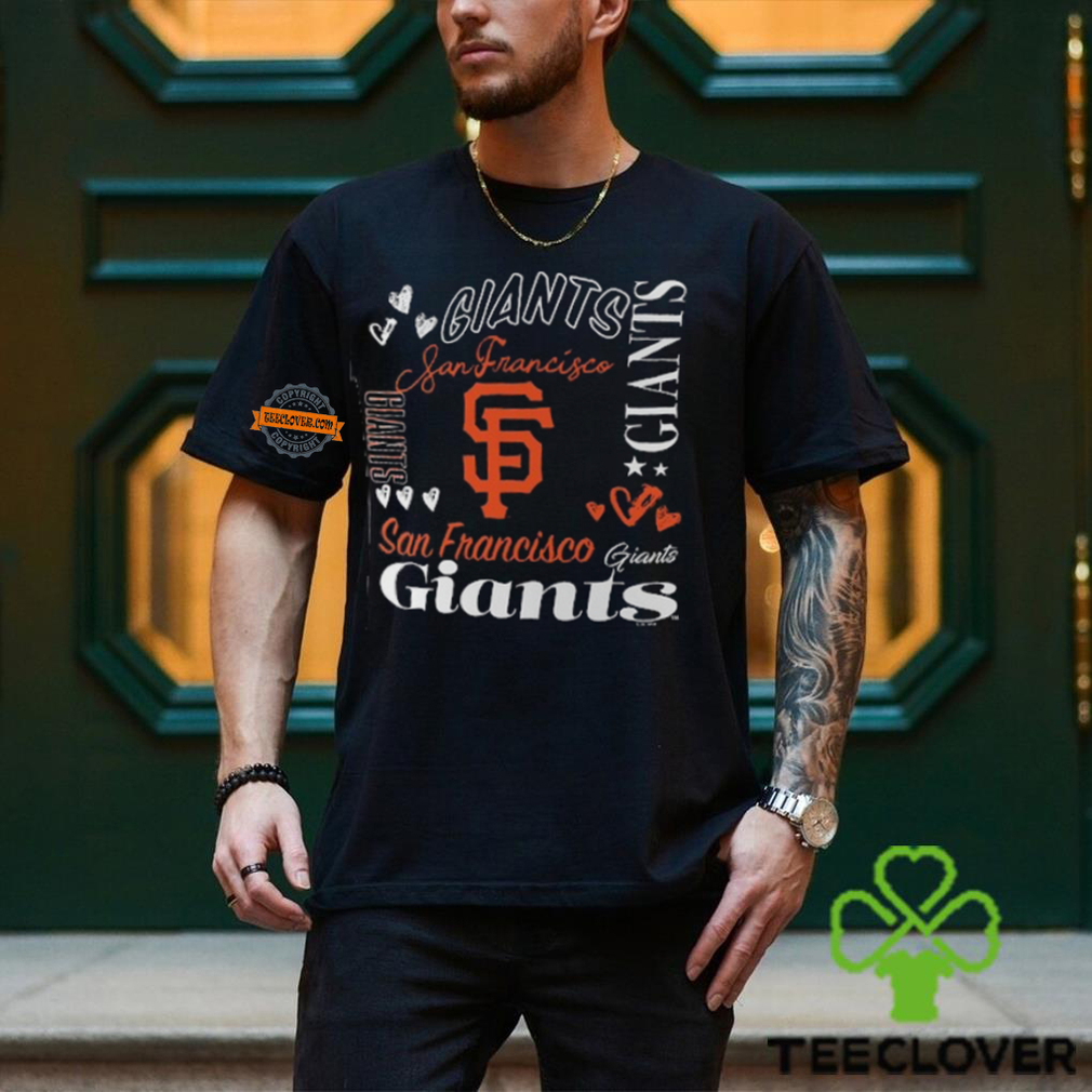 San Francisco Giants G III 4Her by Carl Banks Collage Team Graphic Shirt San Francisco Giants G III 4Her by Carl Banks Collage Team Graphic Shirt
