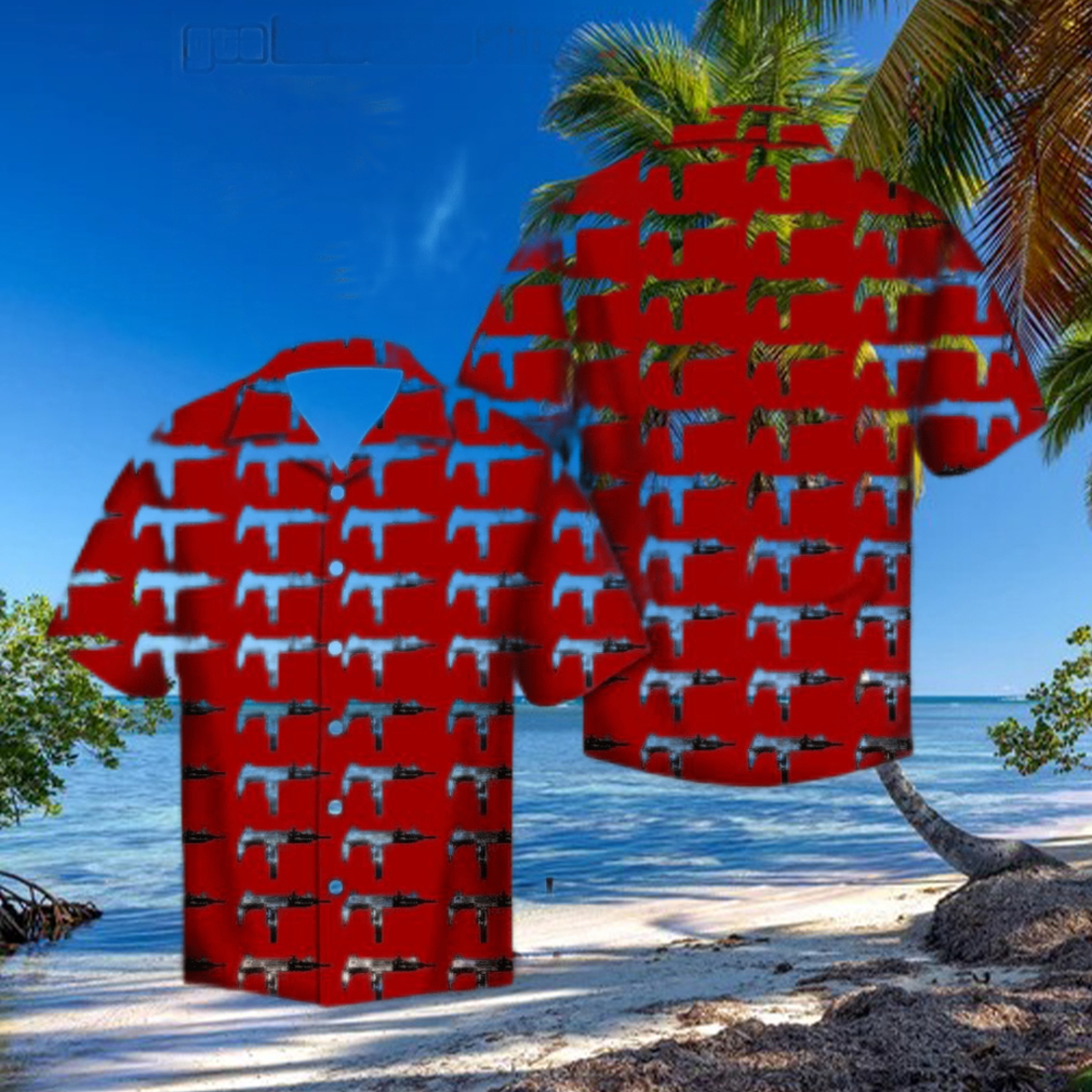 Gta V Gun Red Hawaiian Aloha Shirts Gta V Gun Red Hawaiian Aloha Shirts