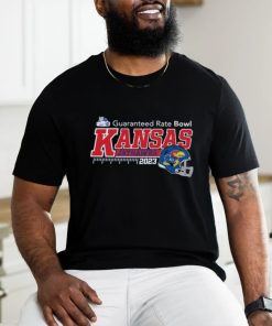 Guaranteed Rate Bowl Kansas Jayhawks Blue 84 Unisex 2023 Shirt