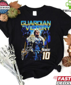 Guardian of victory Justin Herbert Los Angeles Rams sigature graphic shirt