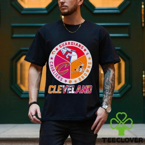 Guardians Browns Cavaliers Cleveland logo hoodie, sweater, longsleeve, shirt v-neck, t-shirt