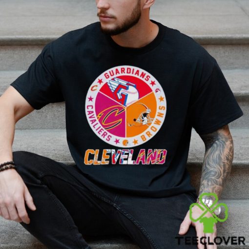 Guardians Browns Cavaliers Cleveland logo hoodie, sweater, longsleeve, shirt v-neck, t-shirt