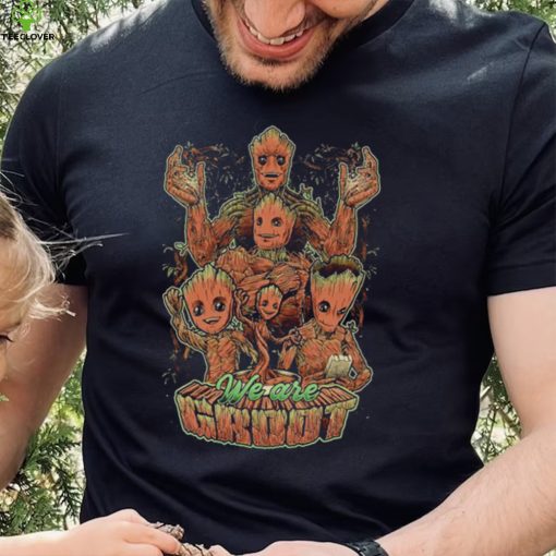 Guardians of the Galaxy We are Groot cartoon hoodie, sweater, longsleeve, shirt v-neck, t-shirt