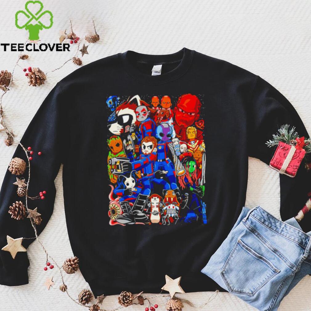 Guardians of the Galaxy vol 3 Galactic Pilgrim characters cartoon shirt Guardians of the Galaxy vol 3 Galactic Pilgrim characters cartoon shirt