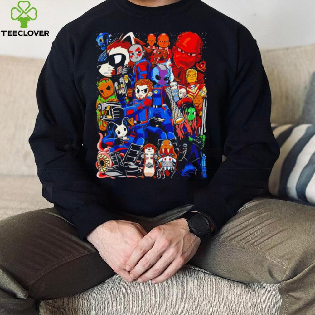 Guardians of the Galaxy vol 3 Galactic Pilgrim characters cartoon shirt Guardians of the Galaxy vol 3 Galactic Pilgrim characters cartoon shirt