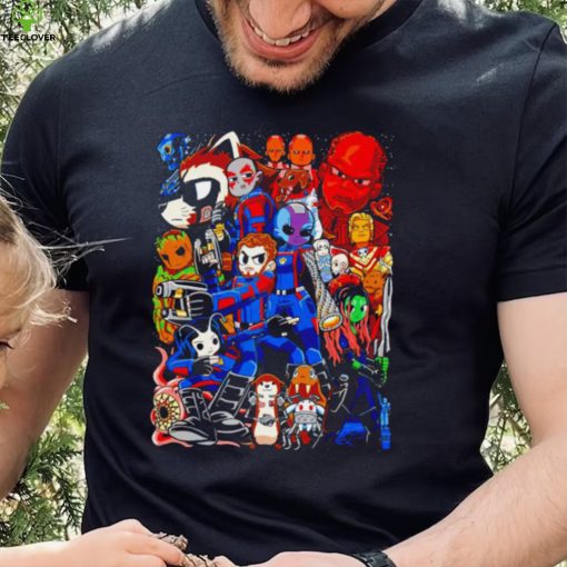 Guardians of the Galaxy vol 3 Galactic Pilgrim characters cartoon shirt