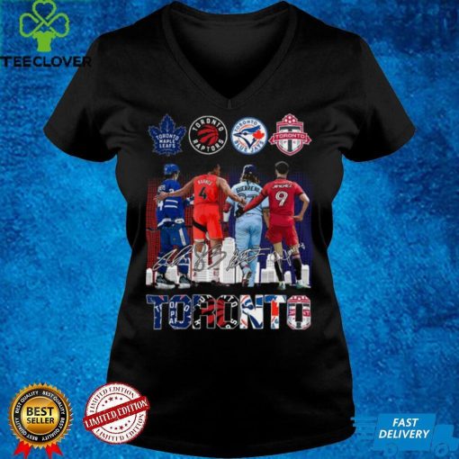 Guerrero Toronto Blue Jays Matthews Toronto Maple Leafs Barnes Toronto Raptors Jiménez Toronto FC Signatures Shirt