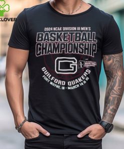 Guilford Quakers 2024 NCAA Division III Men’s Basketball Championship Shirt