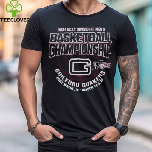 Guilford Quakers 2024 NCAA Division III Men’s Basketball Championship Shirt