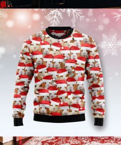 Guinea Pig Love Moon Xmas Ugly Christmas Sweater