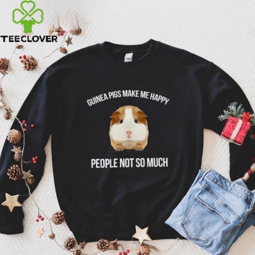 Guinea Pig Make Me Happy People Wheek Gift Idea Essential TShirt