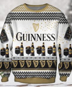 Guinness Beer 1759 Zigzag Ugly Christmas Sweater 3D Shirt
