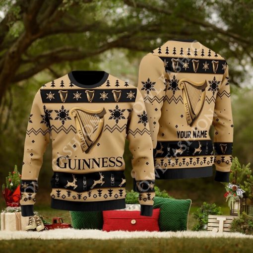 Guinness Beer Personalized Christmas Sweater