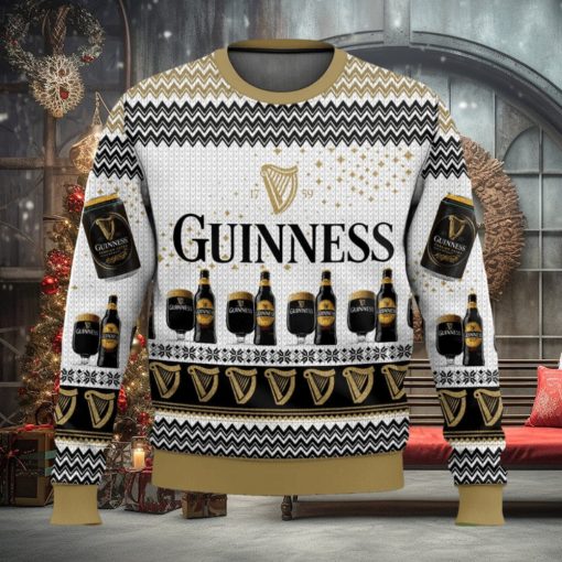 Guinness Christmas Ugly Sweater Special Gift For Xmas