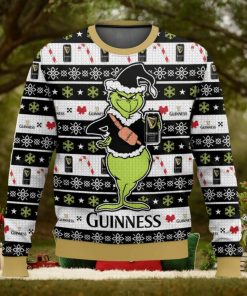 Guinness Grinch Christmas Ugly Sweater Special Gift For Xmas