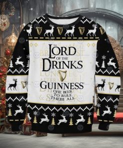 Guinness Lord Of The Rings Ugly Christmas Sweater