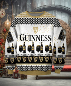 Guinness Ugly Sweater Chevron Pattern Guinness Beer Gift