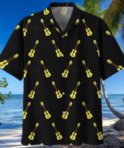 Guitar Black Nice Design Unisex Hawaiian Shirt For Men And Women Dhc17062441