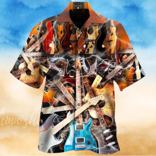 Guitar Colorful Nice Design Unisex Hawaiian Shirt For Men And Women Dhc17062391